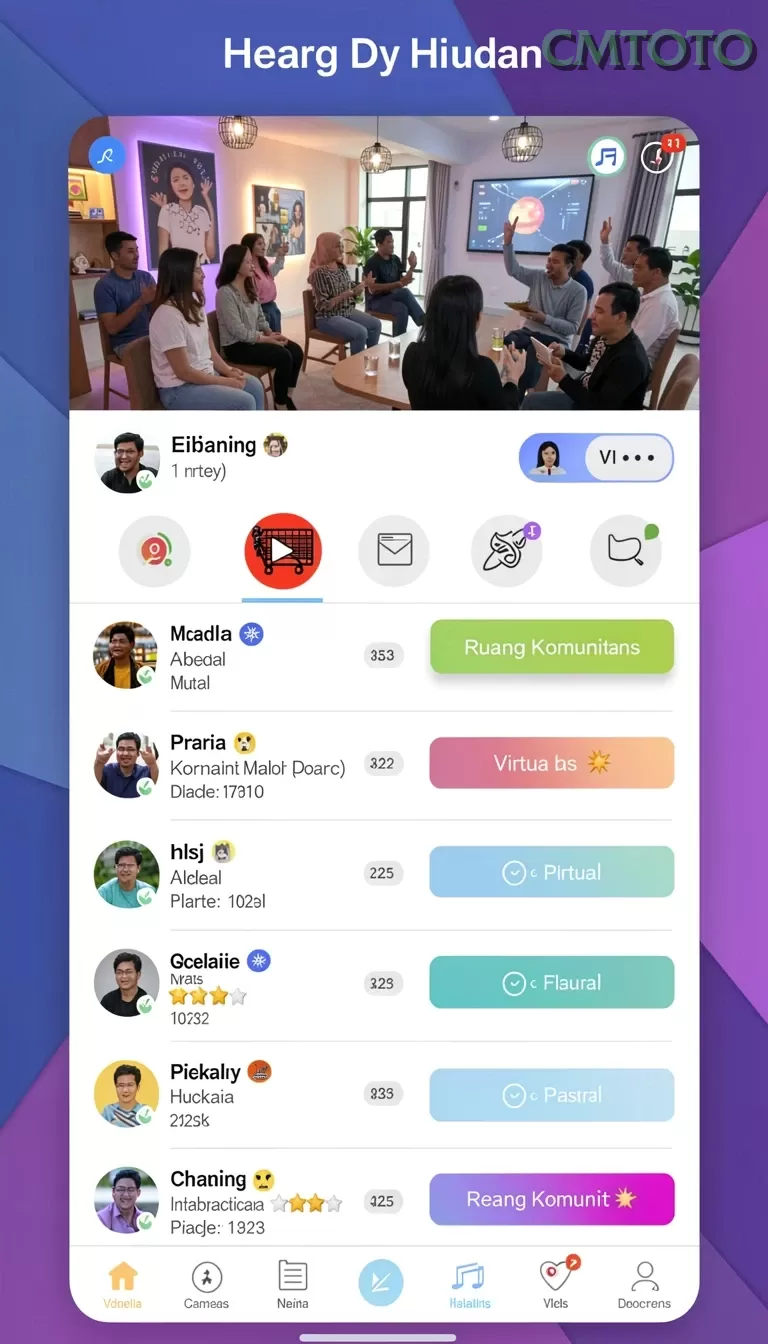Cuplikan layar BANDARLOTRE — aktivitas